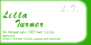 lilla turmer business card